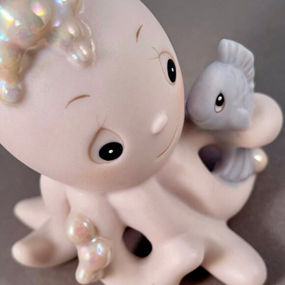 Precious Moments Octopus I Only Have Arms for You Figurine 527769 1992 Vintage - Picture 9 of 11